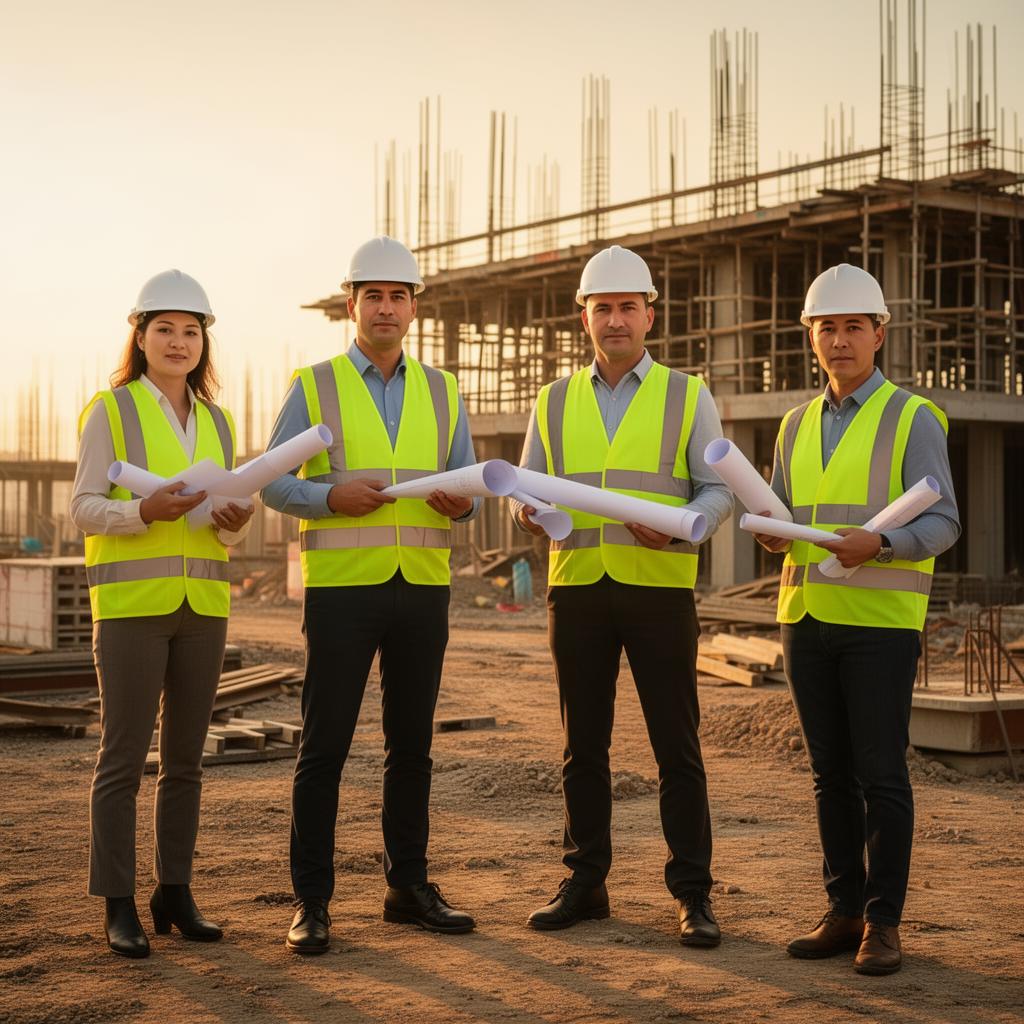 Equipe ExcaliburX em obra