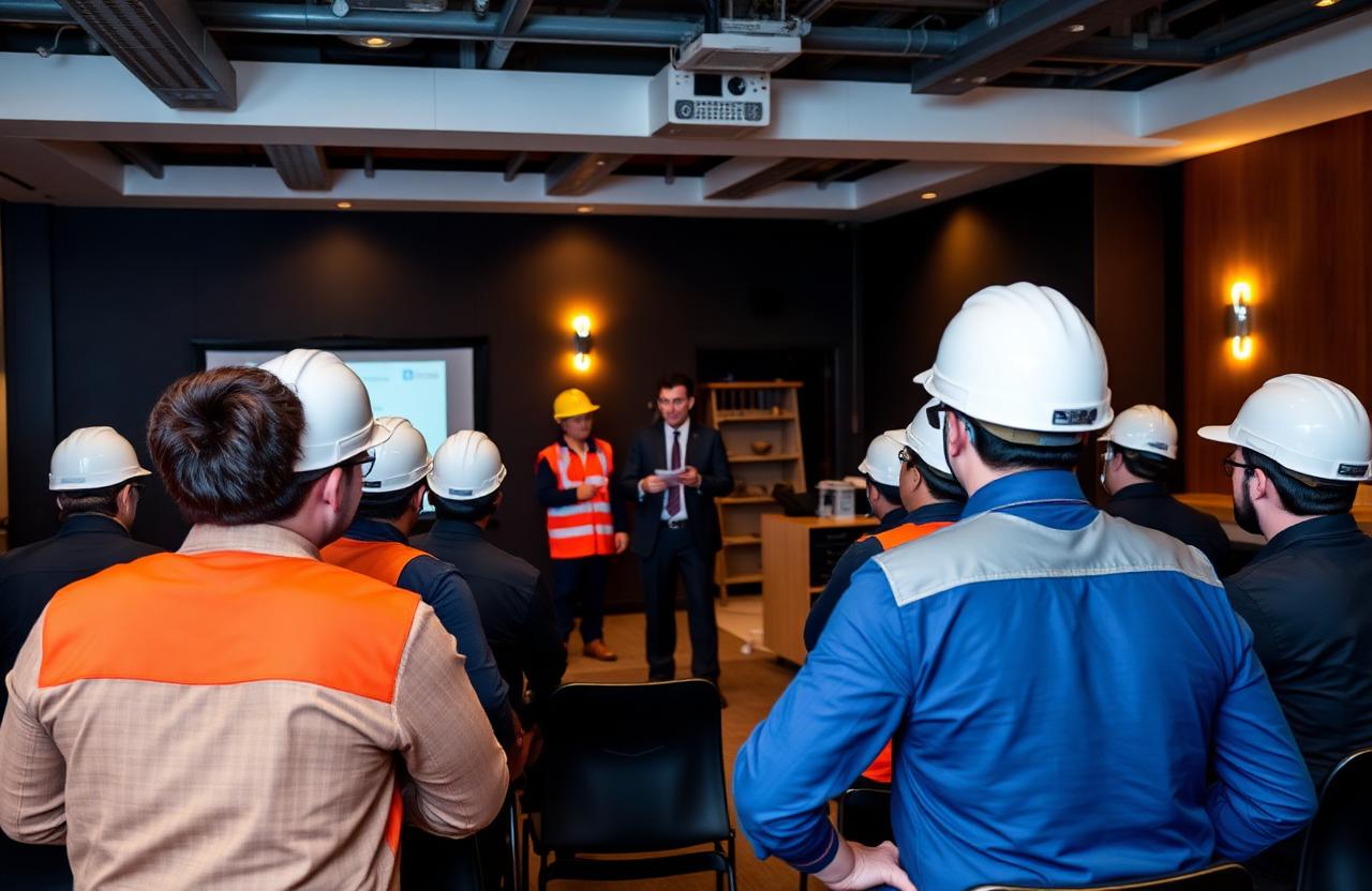 Treinamento corporativo de segurança do trabalho